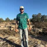 (Green) Aztec México Jersey - BeisbolMXShop