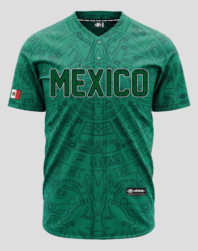 (Green) Aztec México Jersey