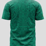(Green) Aztec México Jersey - BeisbolMXShop