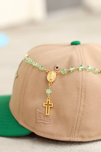 Green rosary pin - BeisbolMXShop