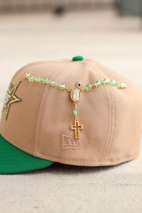 Green rosary pin - BeisbolMXShop
