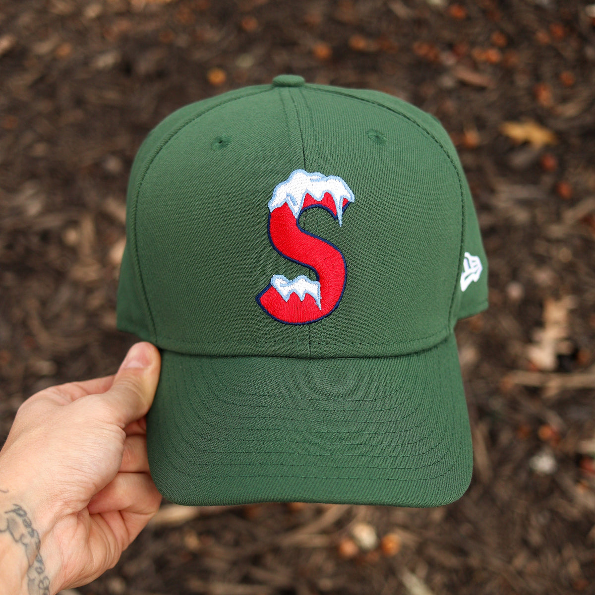 Green supreme “icy S” - BeisbolMXShop