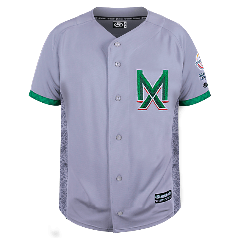 Grey Mexico Jersey - BeisbolMXShop