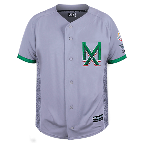 Grey Mexico Jersey - BeisbolMXShop