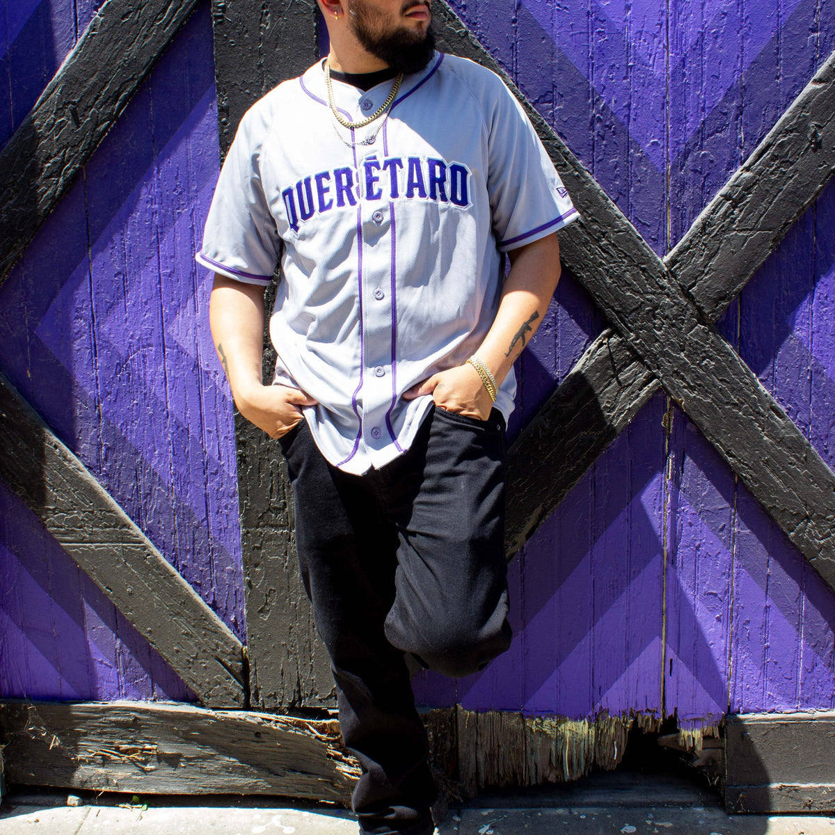 (Grey/Orchard) New Era conspiradores de Queretaro - BeisbolMXShop