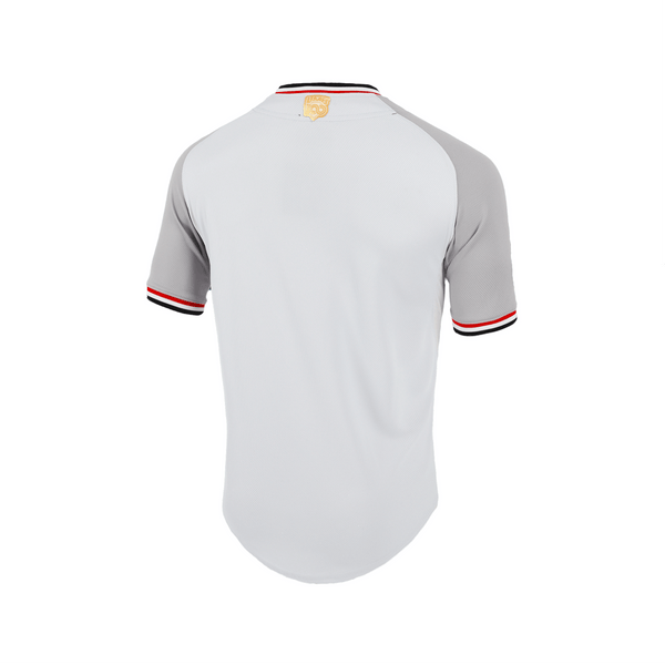 (Grey/white) Tecos de Los dos Laredo - BeisbolMXShop