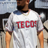 (Grey/white) Tecos de Los dos Laredo - BeisbolMXShop