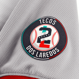 (Grey/white) Tecos de Los dos Laredo - BeisbolMXShop