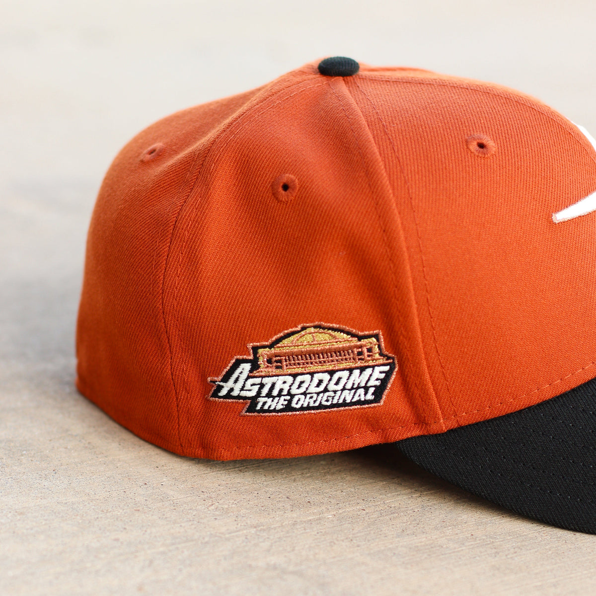 Houston astros Rusted Rich Orange hat (GLOW IN THE DARK) - BeisbolMXShop