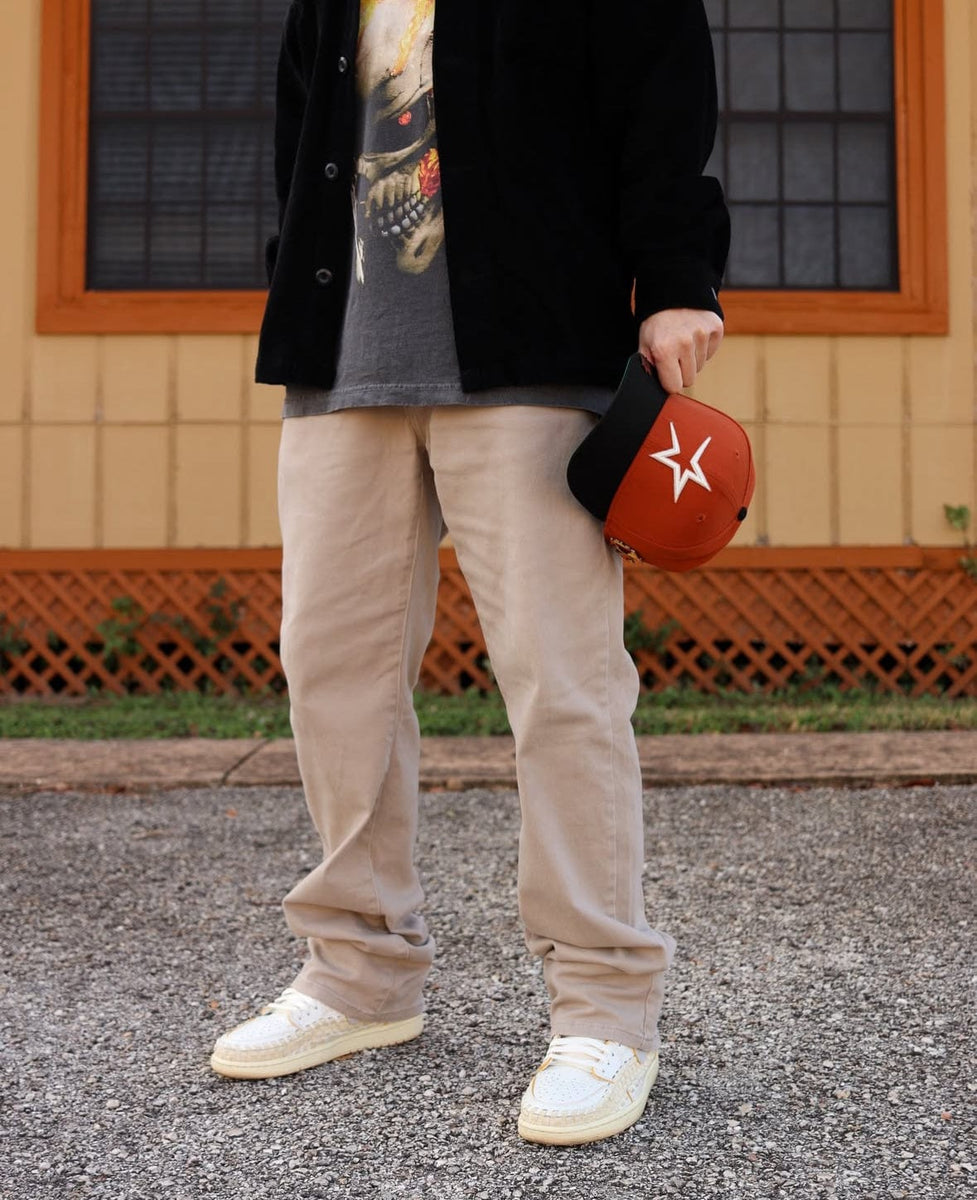 Houston astros Rusted Rich Orange hat (GLOW IN THE DARK) - BeisbolMXShop