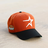 Houston astros Rusted Rich Orange hat (GLOW IN THE DARK) - BeisbolMXShop
