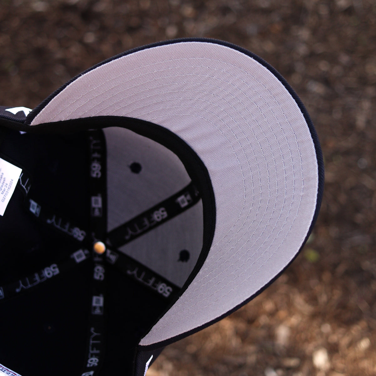 Jon Stan fitted white Sox - BeisbolMXShop