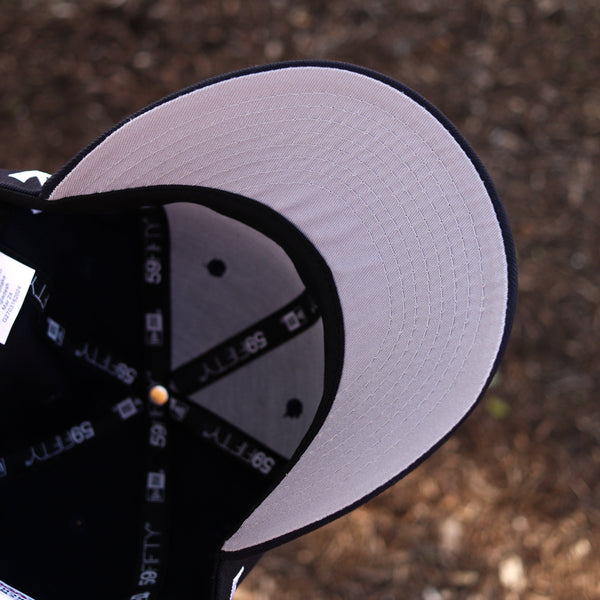 Jon Stan fitted white Sox - BeisbolMXShop