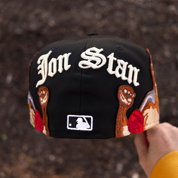 Jon Stan fitted white Sox - BeisbolMXShop
