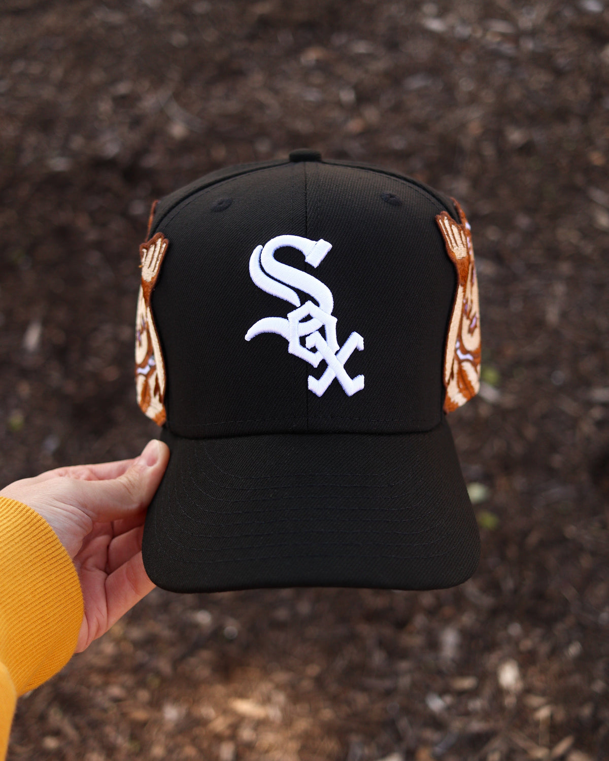 Jon Stan fitted white Sox - BeisbolMXShop