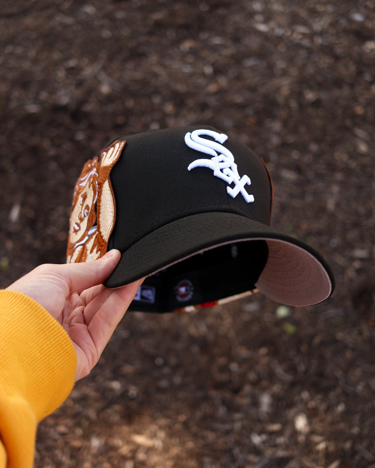 Jon Stan fitted white Sox - BeisbolMXShop