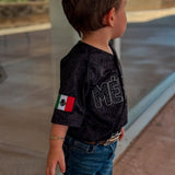 (KIDS) (BLACK) Aztec Mexico - BeisbolMXShop