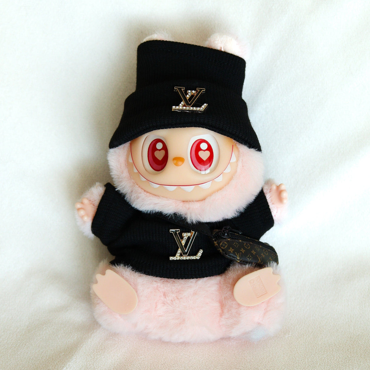 Labubu Black LV 2.0 wt bag - BeisbolMXShop