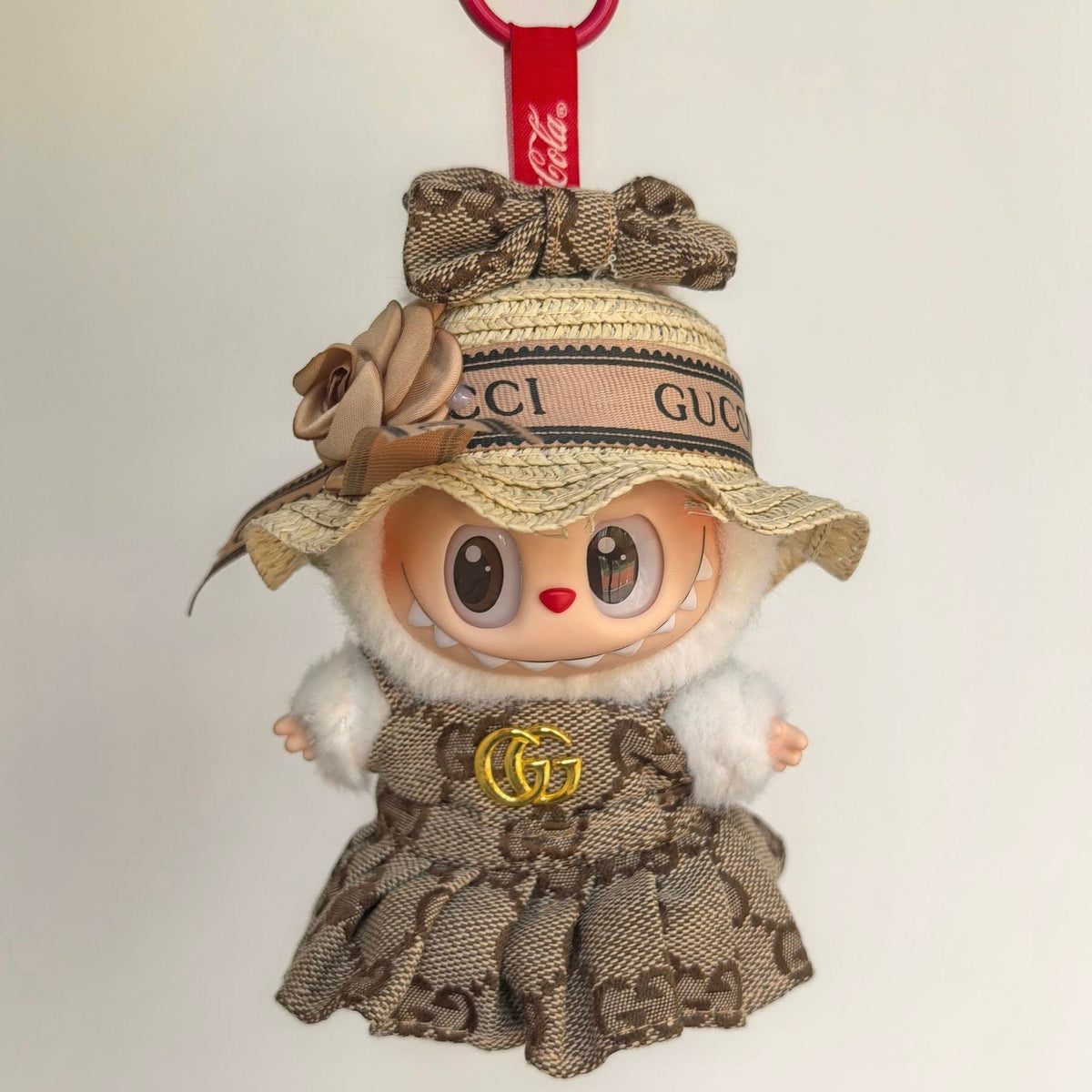 Labubu Gucci bow and hat dress combo - BeisbolMXShop