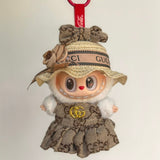 Labubu Gucci bow and hat dress combo - BeisbolMXShop