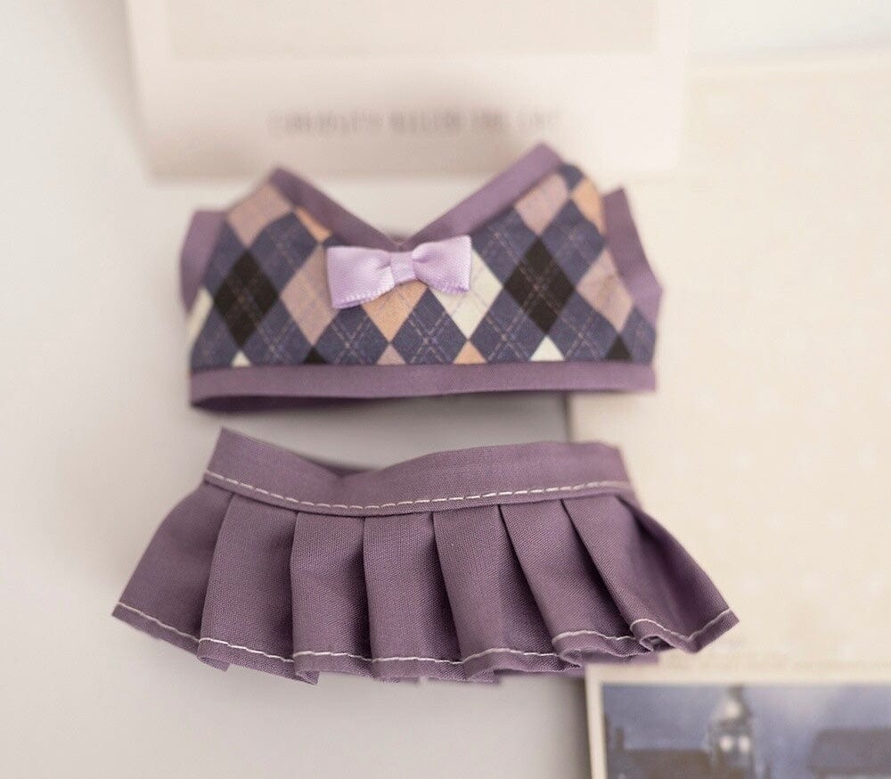 Labubu purple (Skirt) outfit - BeisbolMXShop