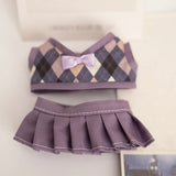 Labubu purple (Skirt) outfit - BeisbolMXShop