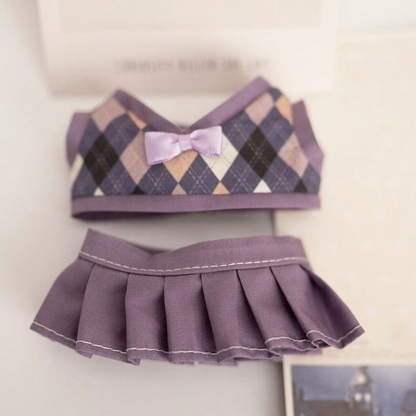 Labubu purple (Skirt) outfit - BeisbolMXShop