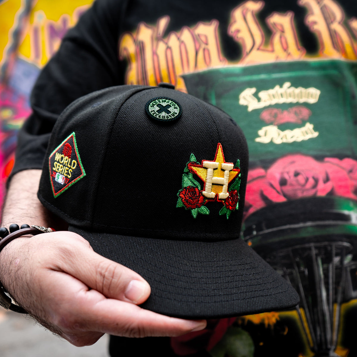 Latin heat Astros(pin not included) - BeisbolMXShop