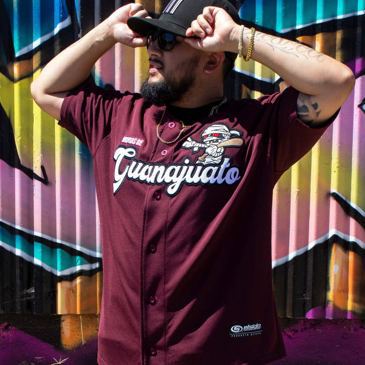 (MAROON) GUANAJUATO momias jersey - BeisbolMXShop