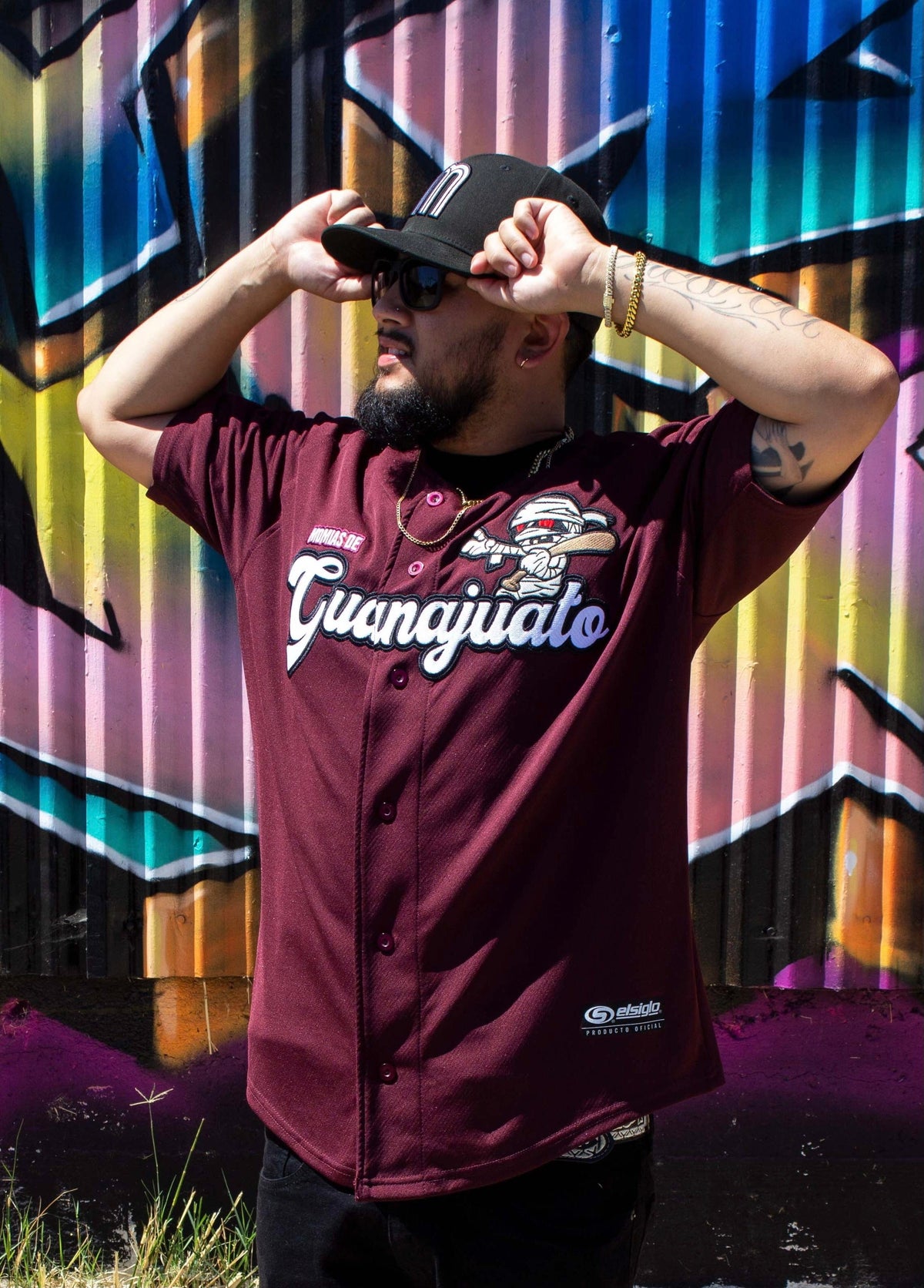 (MAROON) GUANAJUATO momias jersey - BeisbolMXShop