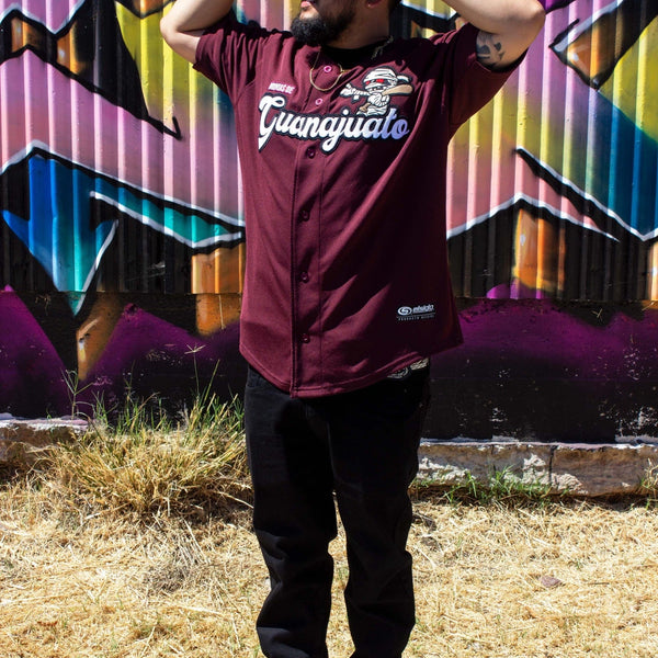 (MAROON) GUANAJUATO momias jersey - BeisbolMXShop