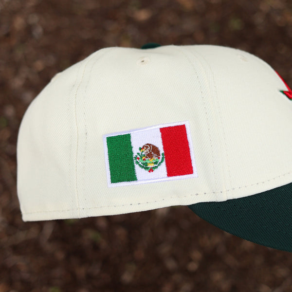 Mexico flag Houston astros new era fitted - BeisbolMXShop