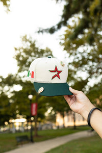 Mexico flag Houston astros new era fitted - BeisbolMXShop