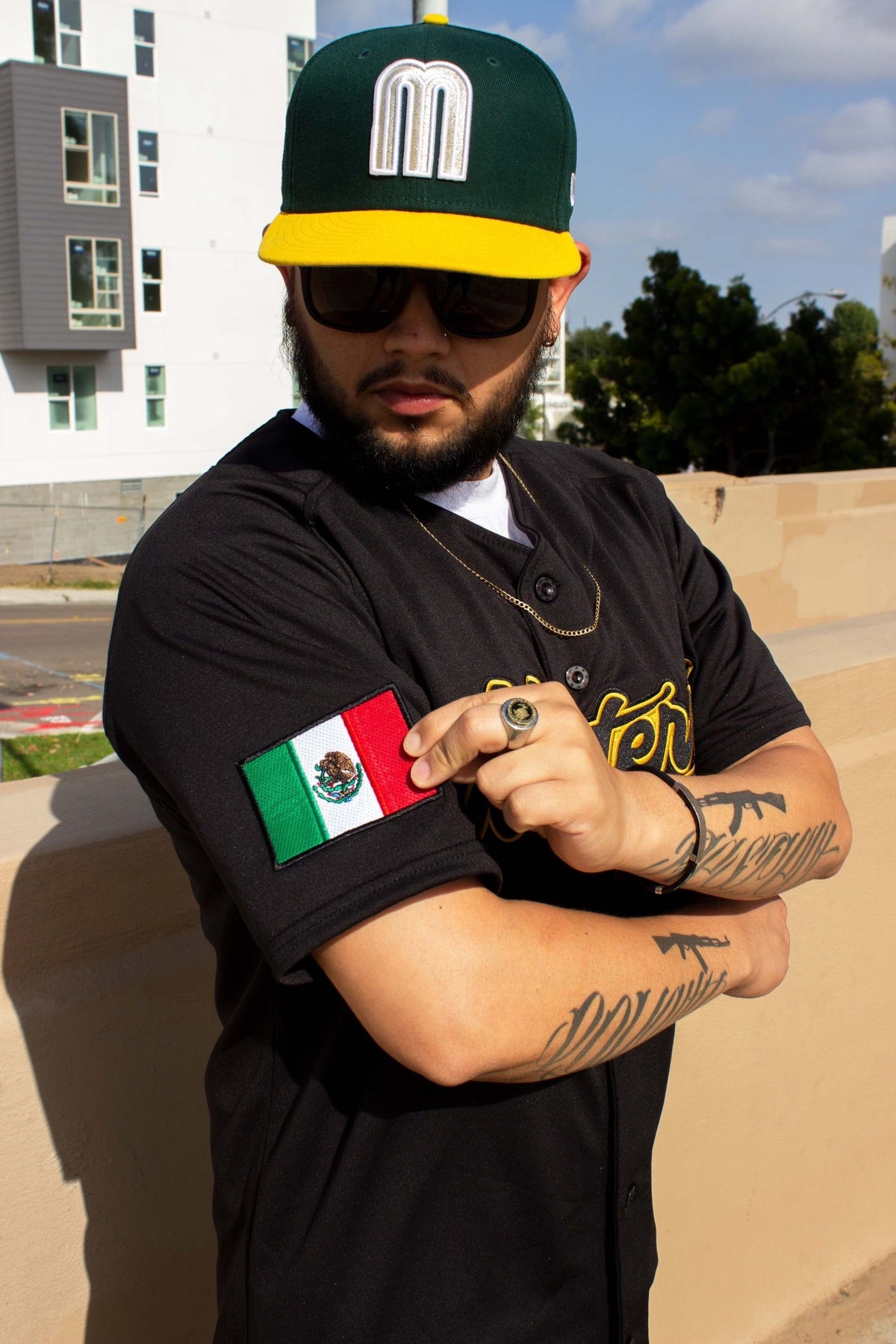 Monterey Black/gold 2024 Jersey - BeisbolMXShop