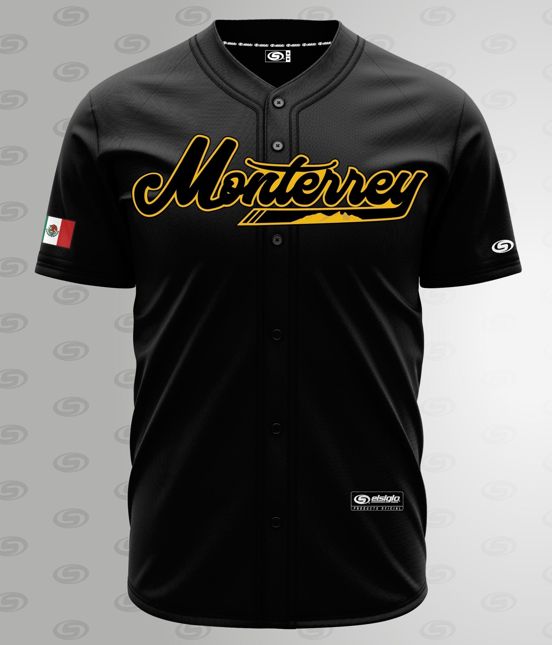 Monterey Black/gold 2024 Jersey – BeisbolMXShop