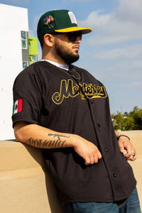 Monterey Black/gold 2024 Jersey - BeisbolMXShop