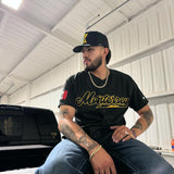 Monterey Black/gold 2024 Jersey - BeisbolMXShop