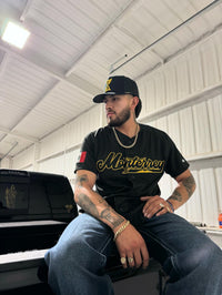 Monterey Black/gold 2024 Jersey - BeisbolMXShop