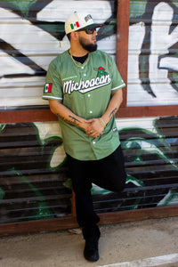 (OLIVE) 2.0 Michoacán Jersey - BeisbolMXShop