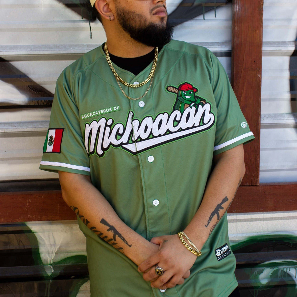 (OLIVE) 2.0 Michoacán Jersey - BeisbolMXShop