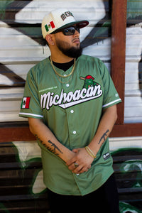 (OLIVE) 2.0 Michoacán Jersey - BeisbolMXShop