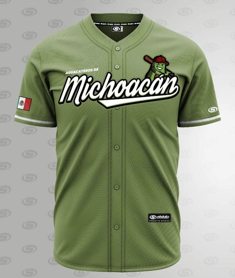 (OLIVE) 2.0 Michoacán Jersey - BeisbolMXShop