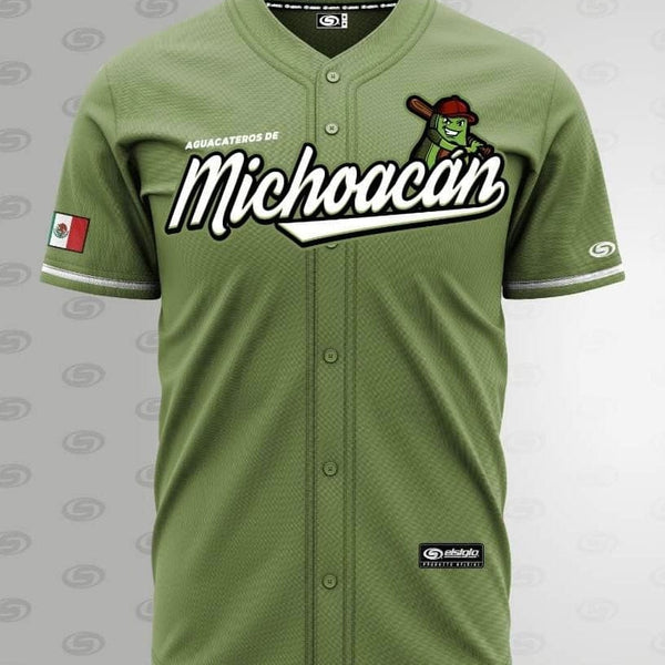 (OLIVE) 2.0 Michoacán Jersey - BeisbolMXShop