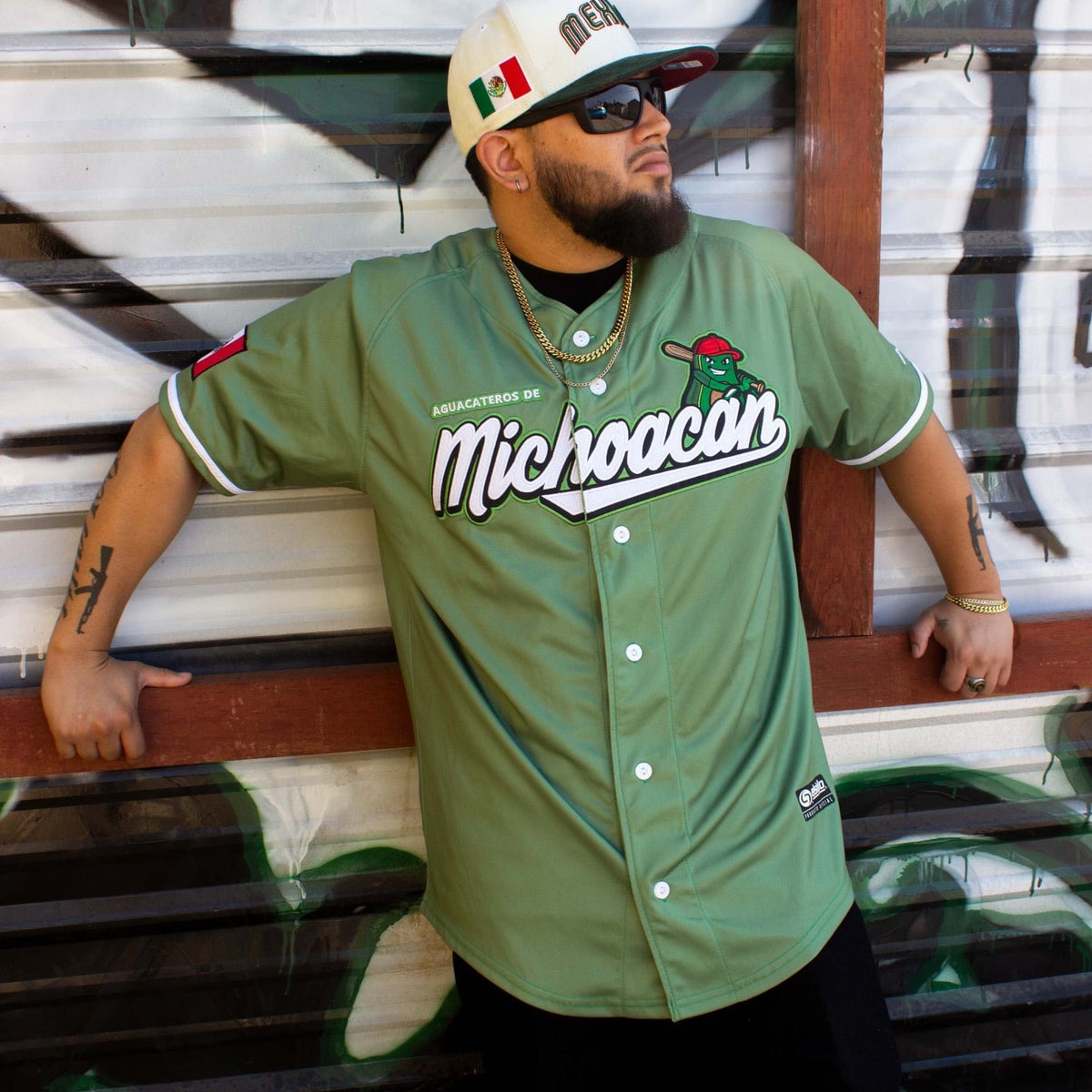 (OLIVE) 2.0 Michoacán Jersey - BeisbolMXShop