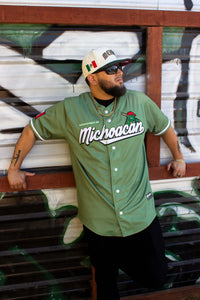 (OLIVE) 2.0 Michoacán Jersey - BeisbolMXShop