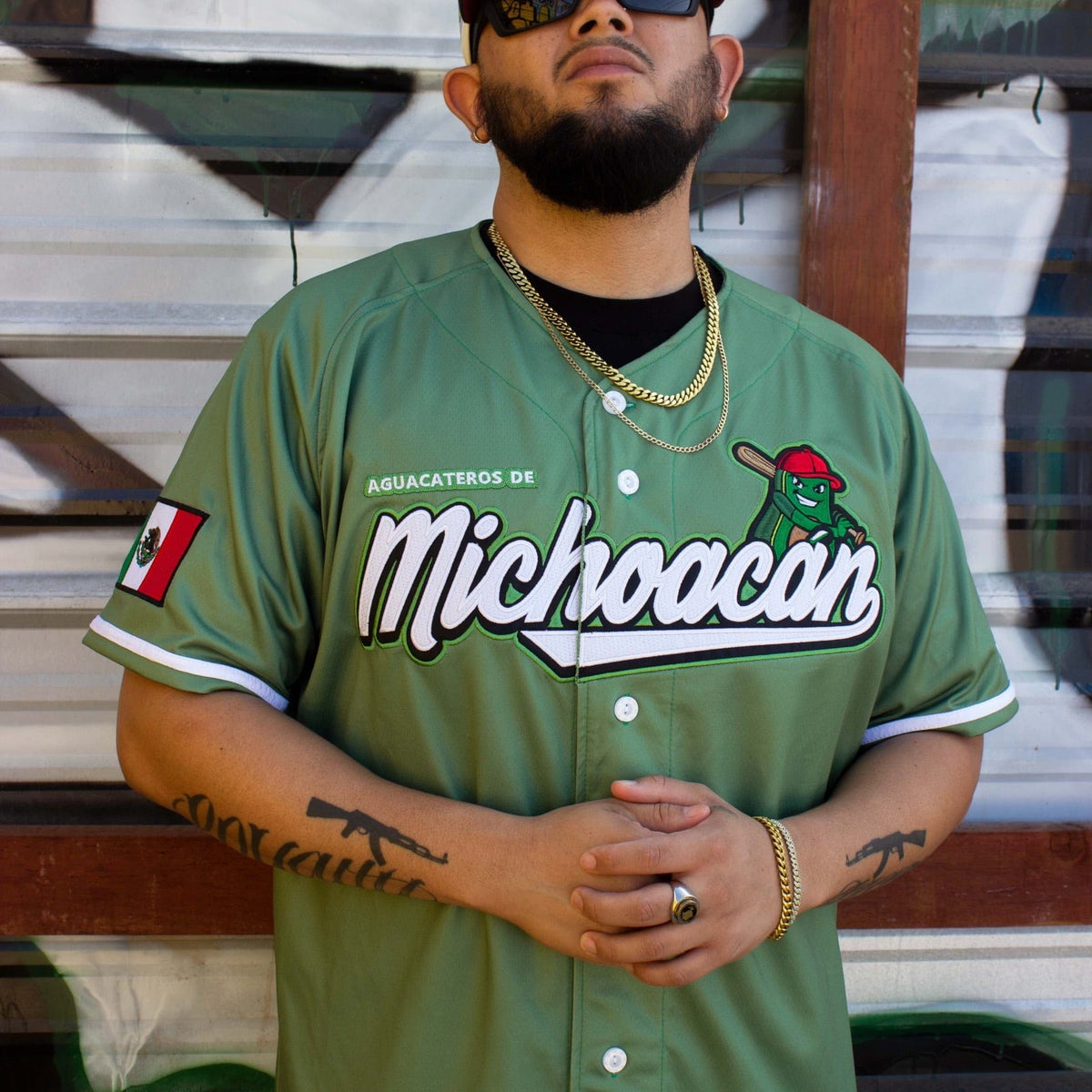 (OLIVE) 2.0 Michoacán Jersey - BeisbolMXShop