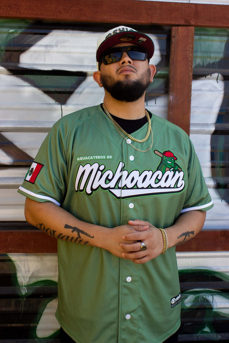 (OLIVE) 2.0 Michoacán Jersey - BeisbolMXShop