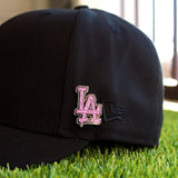 Pink drippy LA pin - BeisbolMXShop