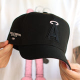 Pink/black angels hat - BeisbolMXShop
