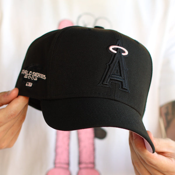 Pink/black angels hat - BeisbolMXShop